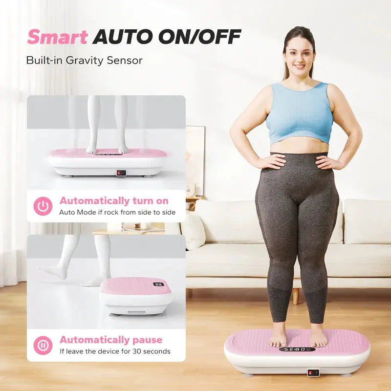 MR-2440P1 440lbs Vibration Plate & Weight Loss - Merach US