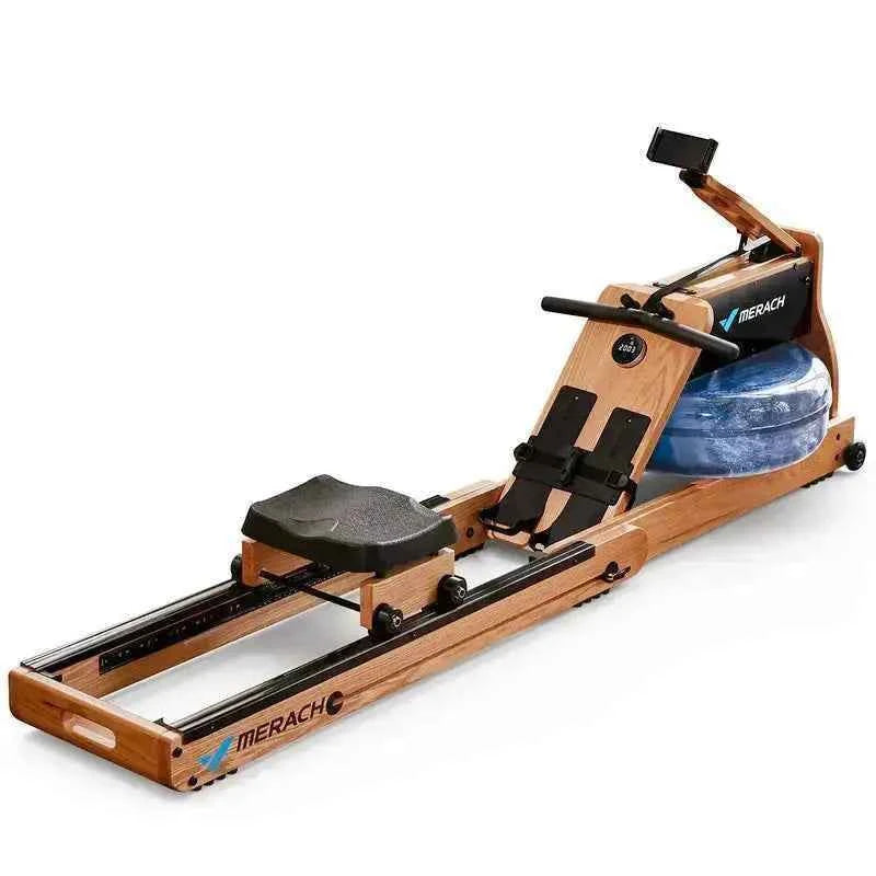 Merach 950r3z Dual Resistance Wood Rower