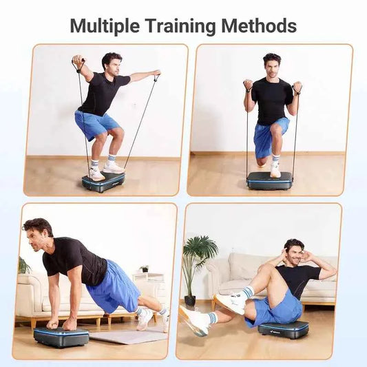 MR-2439b1 Vibration Plate with Bands and Cool Lights
