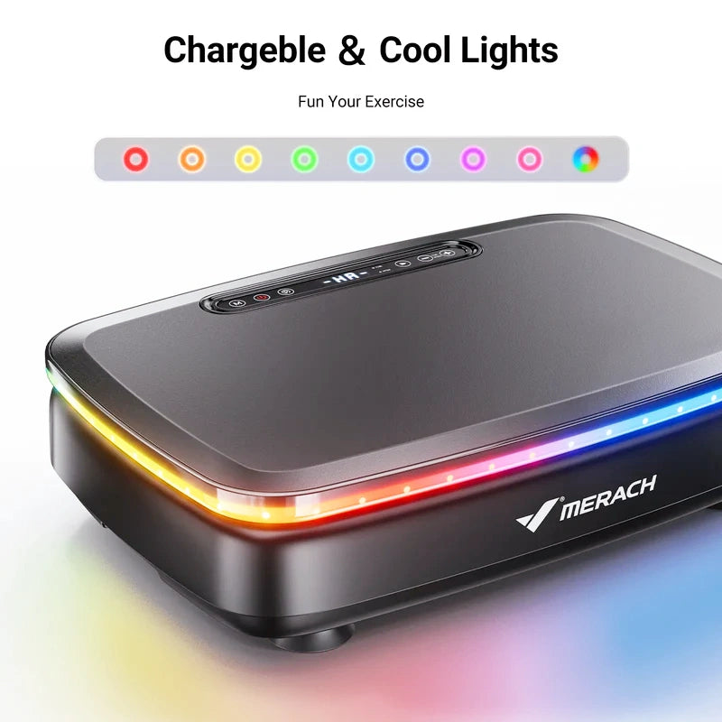 MR-2439b1 Vibration Plate with Bands and Cool Lights