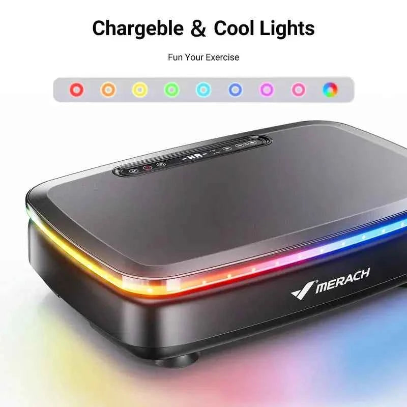 MR-2439b1 Vibration Plate with Bands and Cool Lights