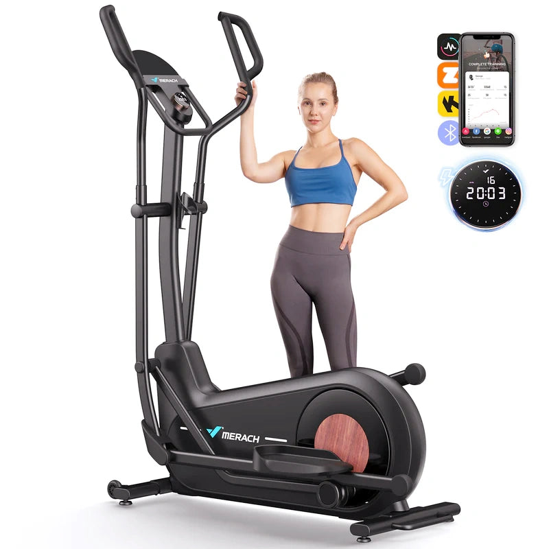 E27b1 Self-Powered Elliptical Machine with 470mm Stride
