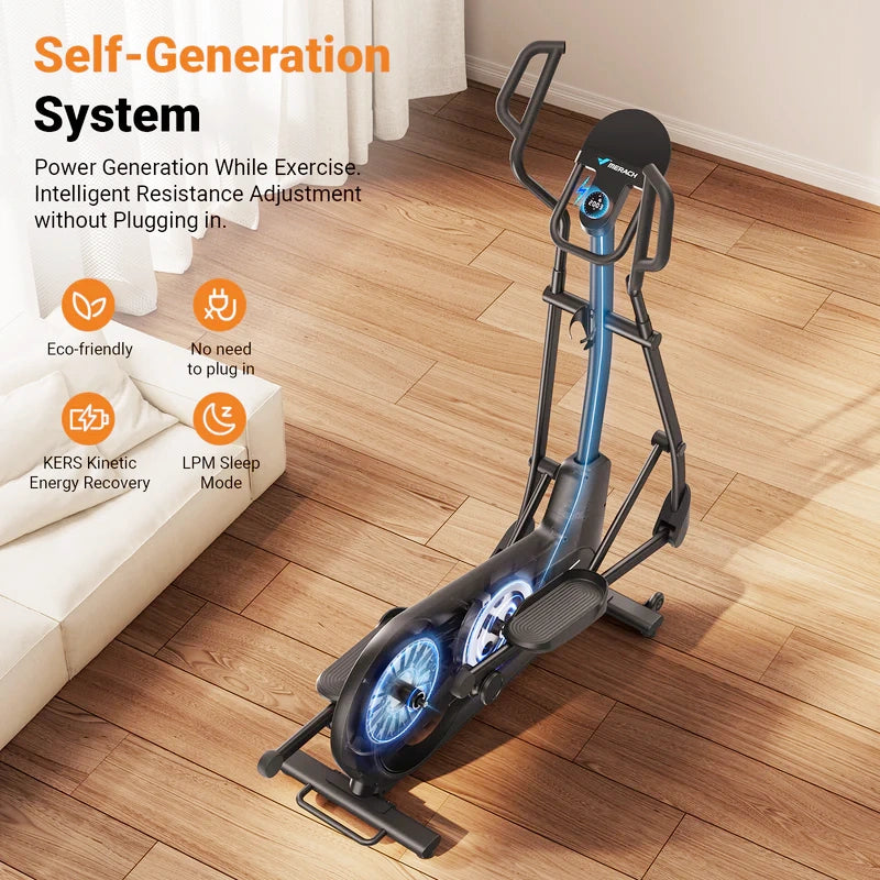 E27b1 Self-Powered Elliptical Machine with 470mm Stride