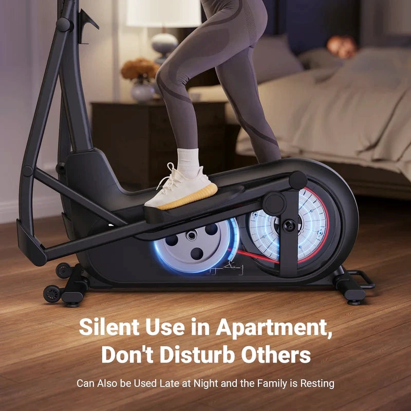E27b3 Manual Resistance Elliptical Machine with 470mm Stride