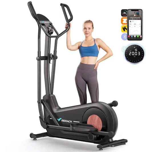 E27b1 Self-Powered Elliptical Machine with 470mm Stride