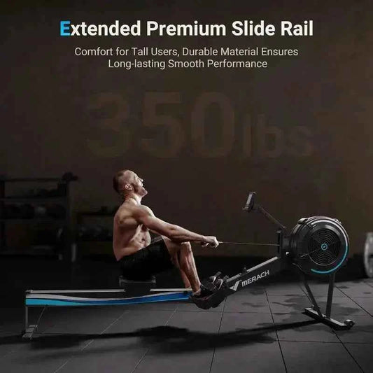 NovaRow R50 Air Resistance Rower the Ultimate Full-Body cardio Machine