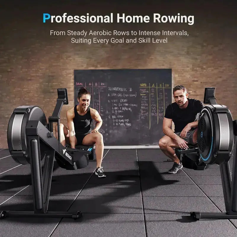 NovaRow R50 Air Resistance Rower For your Home Fitness - Merach US