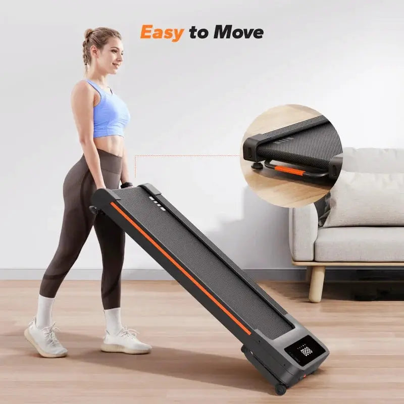 NovaWalk W50 TrekPad – 0–12% Incline Adjustable Walking Pad - Merach US