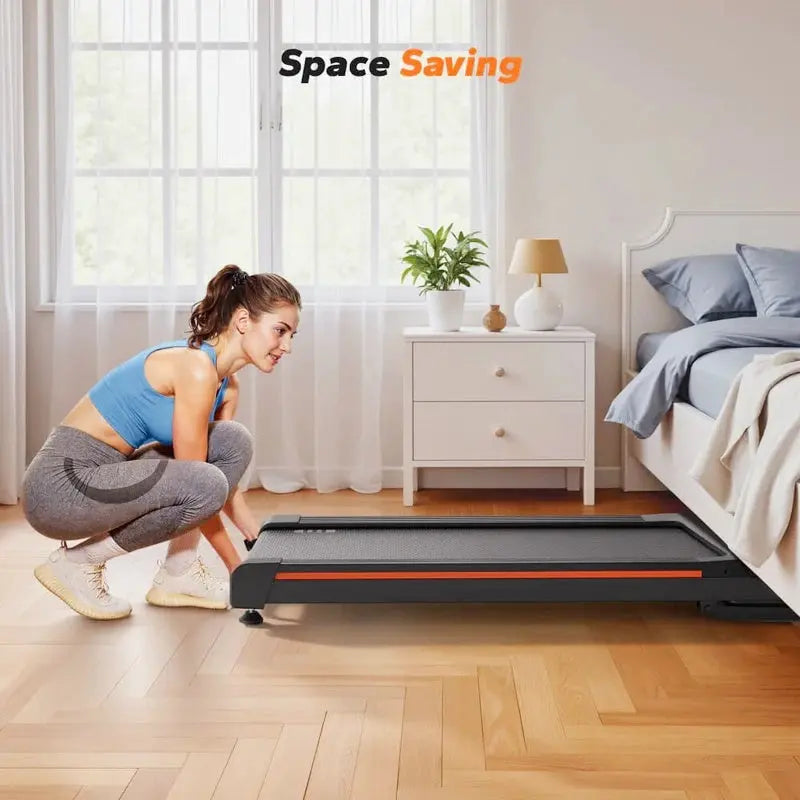 NovaWalk W50 TrekPad – 0–12% Incline Adjustable Walking Pad - Merach US