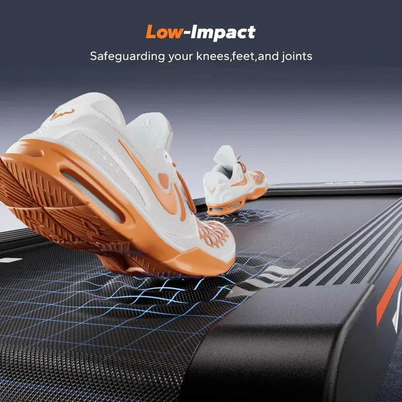 NovaWalk W50 TrekPad – 0–12% Incline Adjustable Walking Pad - Merach US