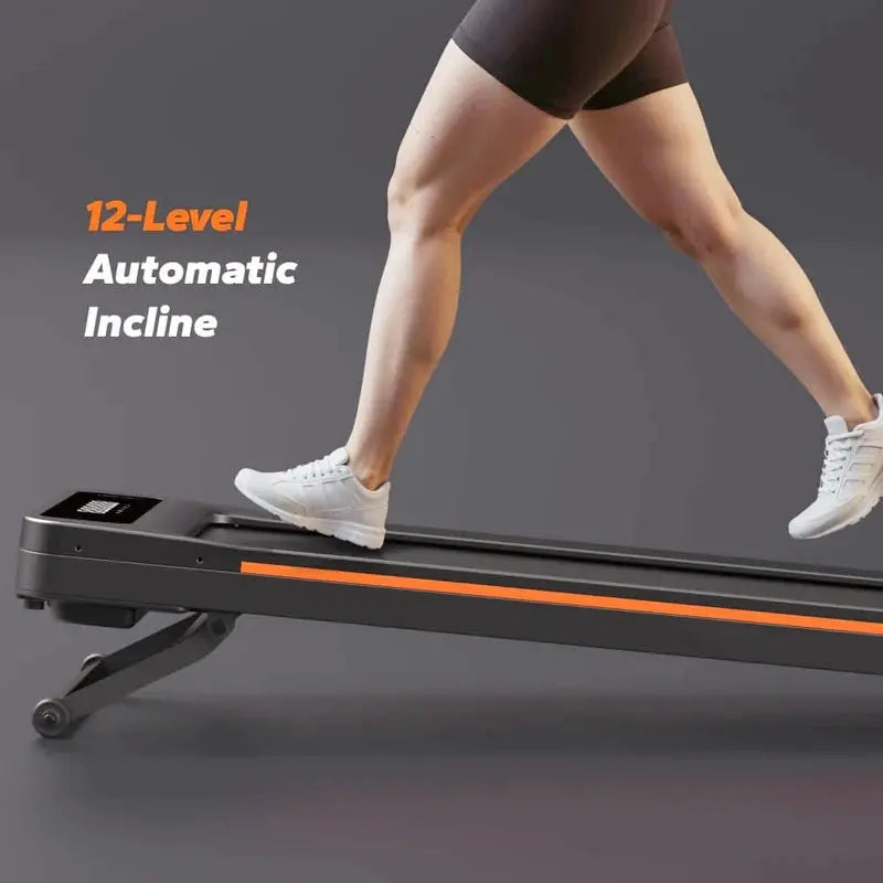 NovaWalk W50 TrekPad – 0–12% Incline Adjustable Walking Pad - Merach US