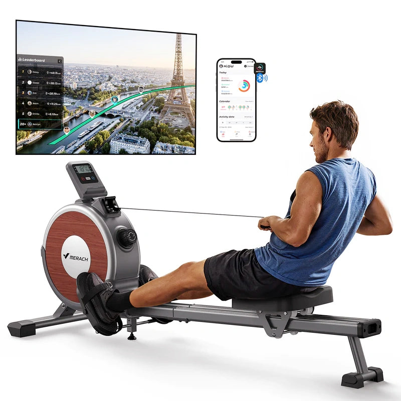 Merach Q1S Rower Manual-Resistance Rowing machine