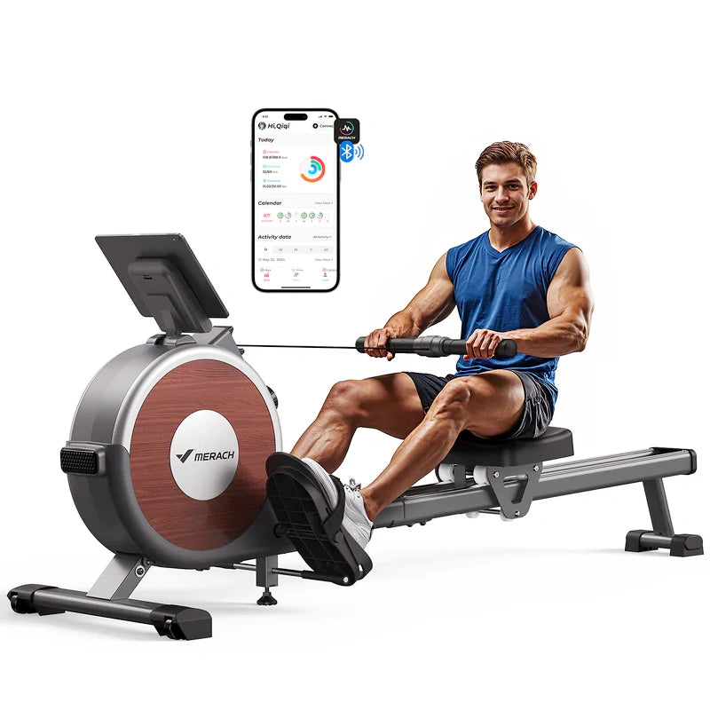 Merach Q1S Rower Manual-Resistance Rowing machine