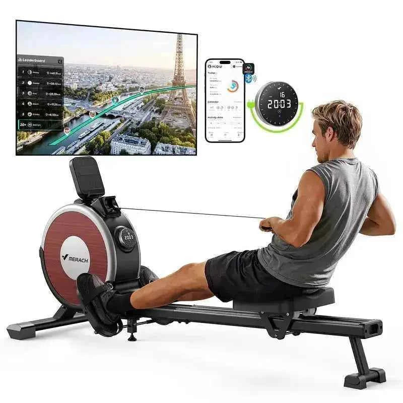 Smart Exercise Equipment Q1S Pro 1.0  Electromagnetic Rowing Machine