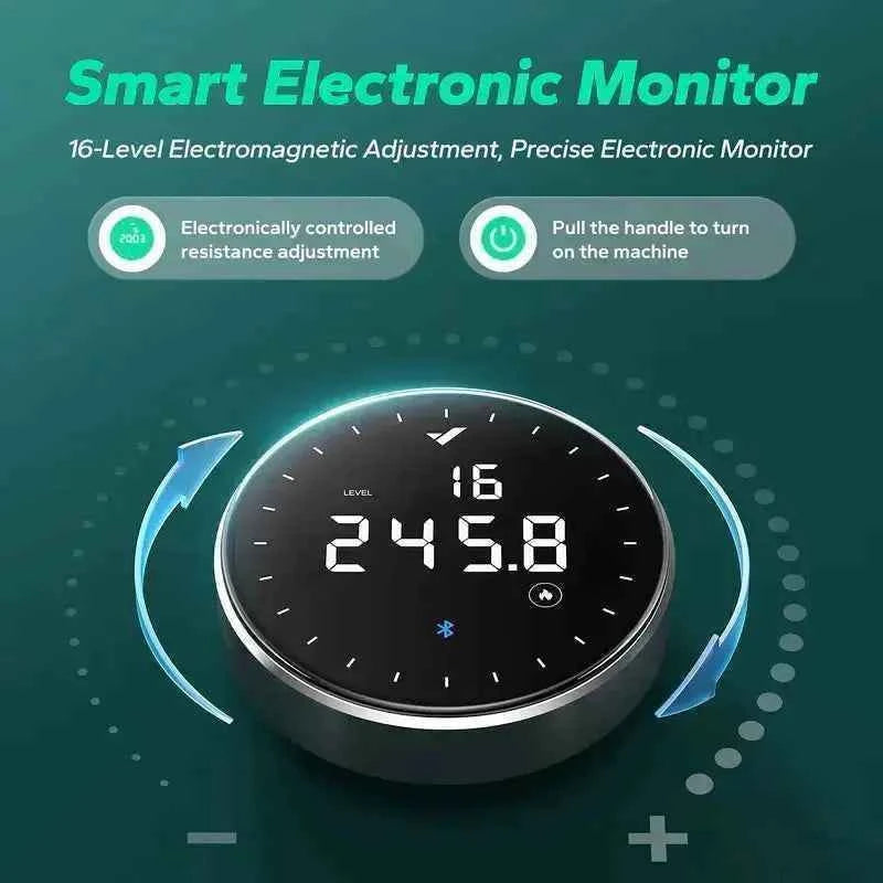 Auto Magnetic Rowing Machine Q1S Pro 2.0 - Self-Powered Efficient Home Rower