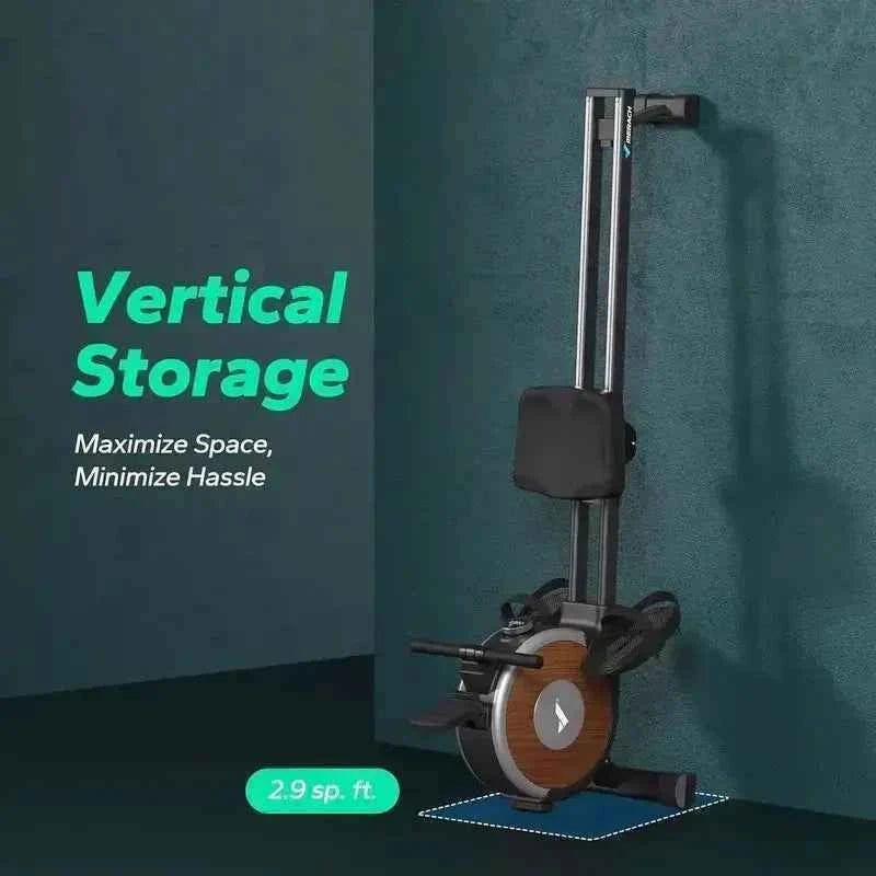 Auto Magnetic Rowing Machine Q1S Pro 2.0 - Self-Powered Efficient Home Rower