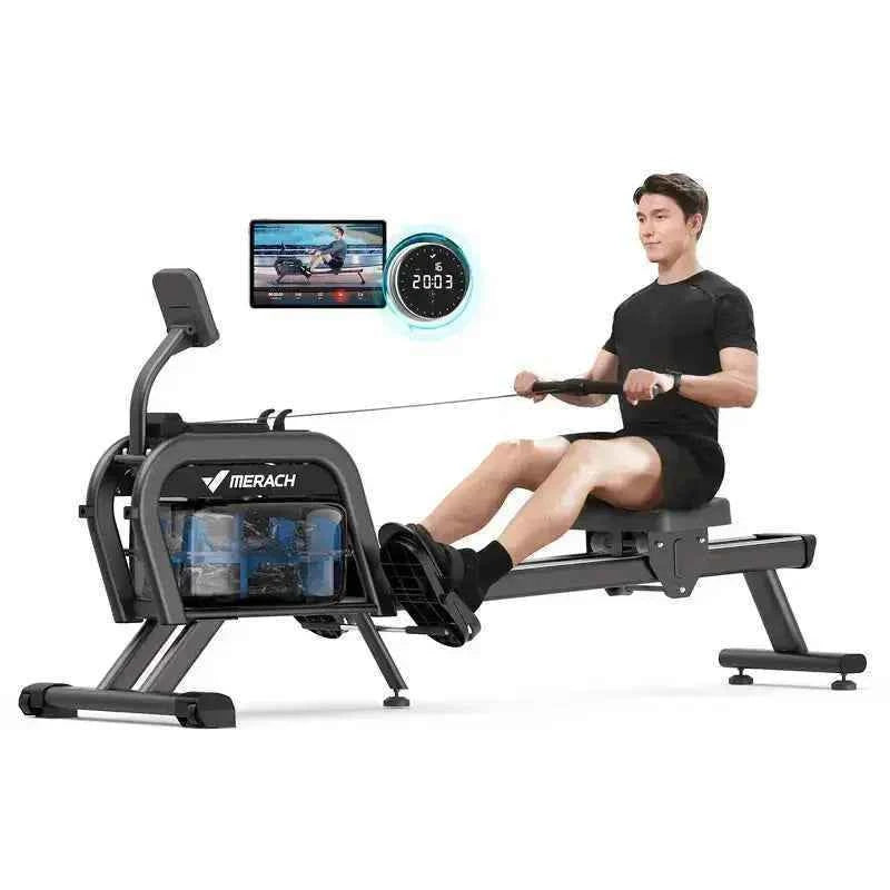 Water+Magnetic Rower R06 Home Workout Equipment