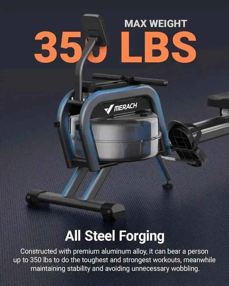 Water+Magnetic Rower R06 Home Workout Equipment