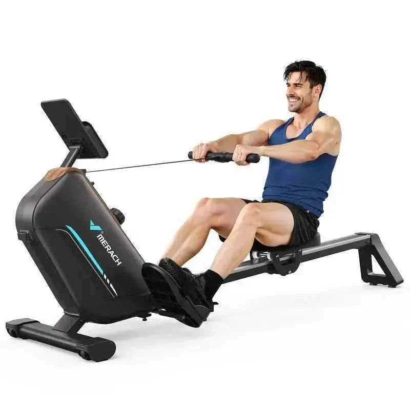 16-Level Magnetic Resistance Rower Indoor Fitness R15 Rower