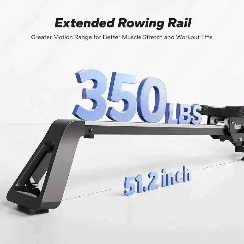 16-Level Magnetic Resistance Rower Indoor Fitness R15 Rower
