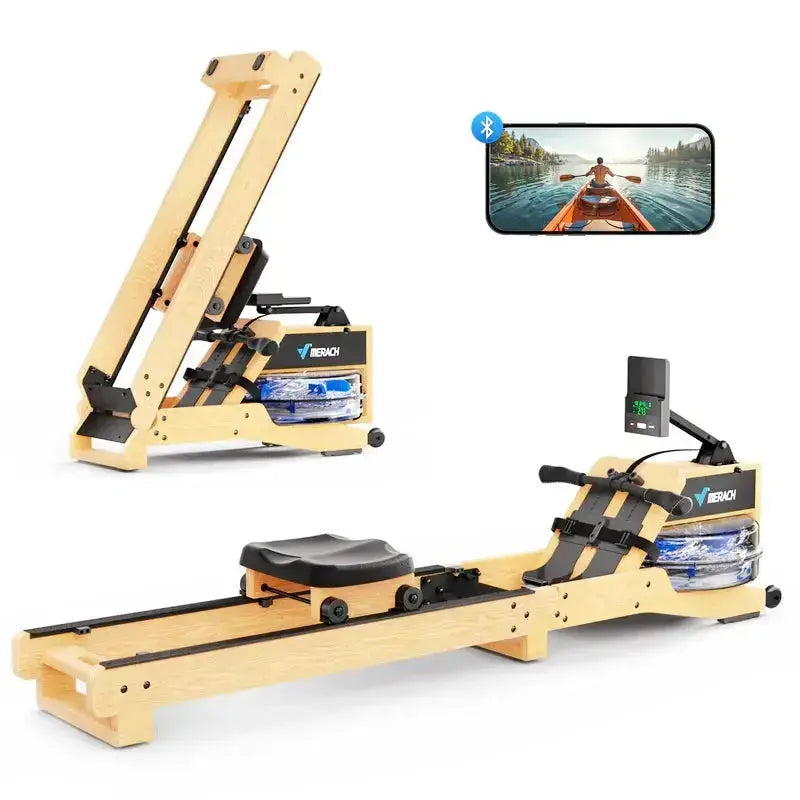 Oak Rower R23 Water Resistance Foldable Rowing Machine - Merach US