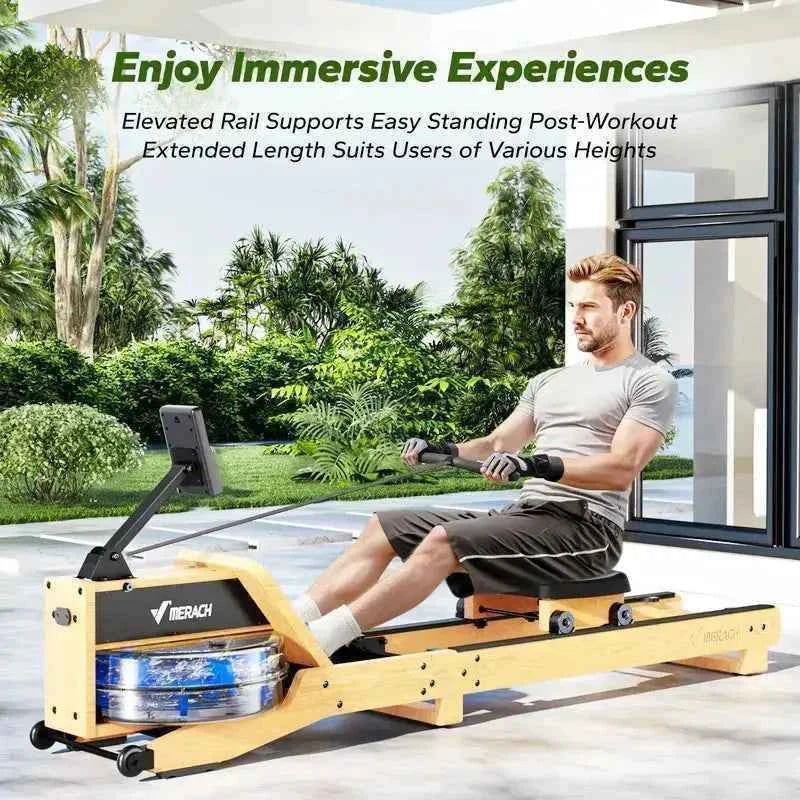 Oak Rower R23 Water Resistance Foldable Rowing Machine