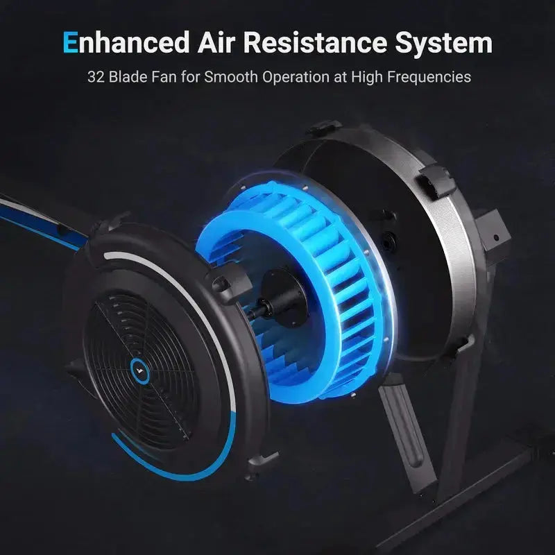 NovaRow R50 Air Resistance Rower For your Home Fitness - Merach US