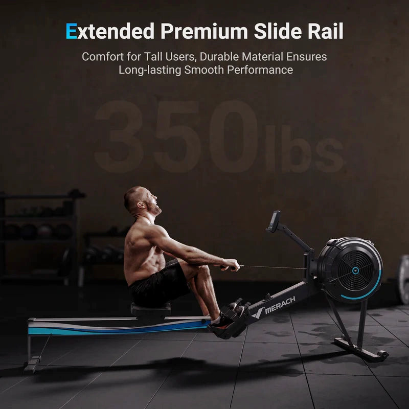 Merach NovaRow R50 Air Resistance Rower Best Rowing Machine for Home