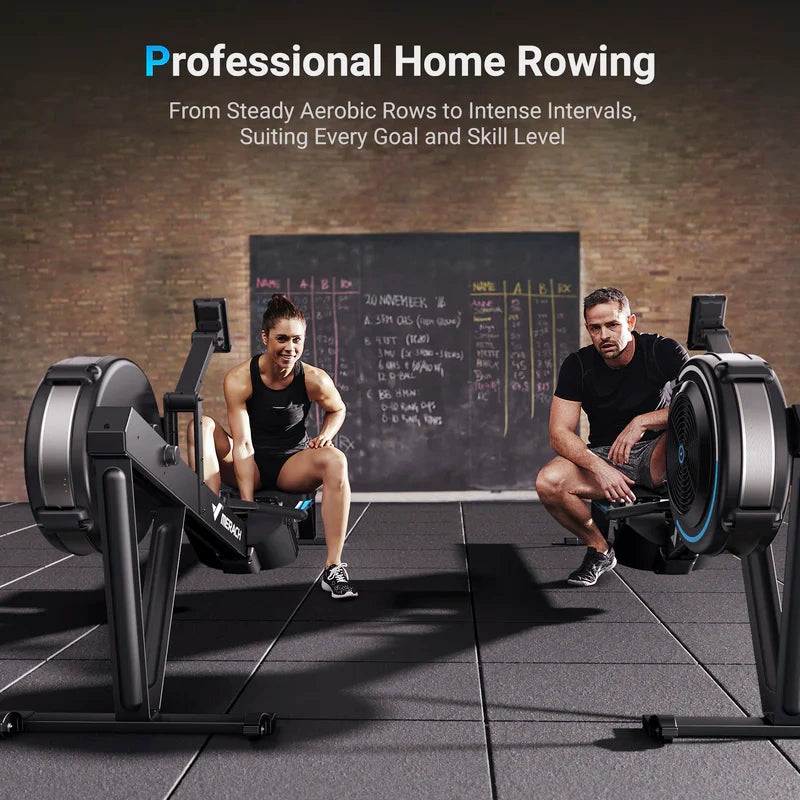 Merach NovaRow R50 Air Resistance Rower Best Rowing Machine for Home
