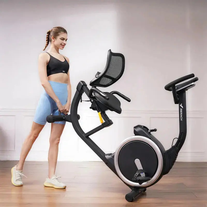 S19 Recumbent Exercise Bike for Pain-free Workouts - Merach US