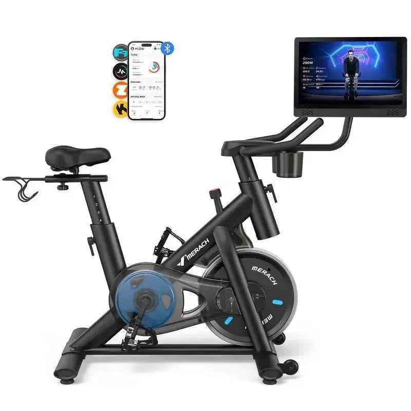 S26Pro Stationary Bike with HD Touchscreen