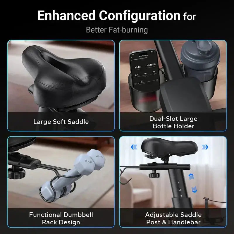 S26Pro Stationary Bike with HD Touchscreen - Merach US
