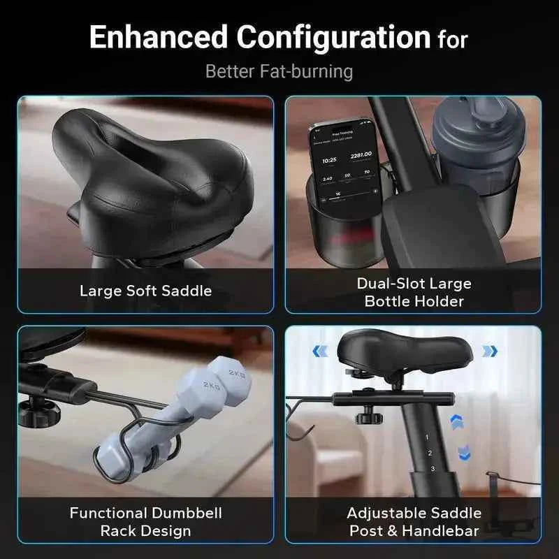 S26Pro Stationary Bike with HD Touchscreen