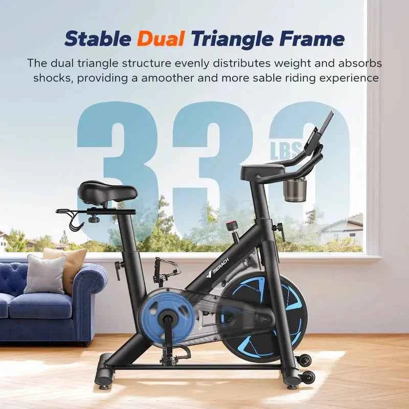 S36 Magnetic High Capacity Exercise Bike with 330lbs