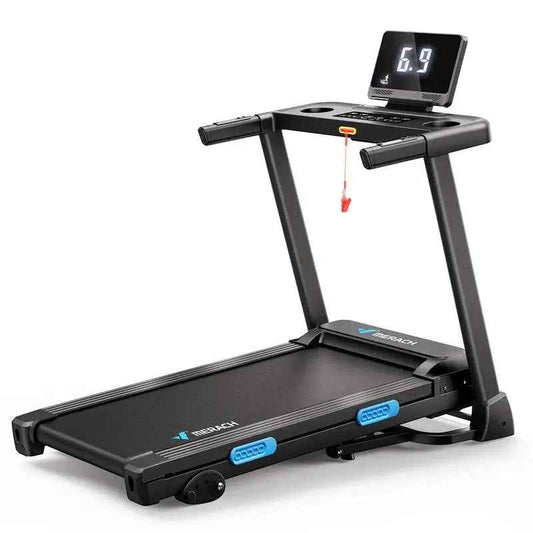 T12B1 Foldable Treadmill with 6% Incline
