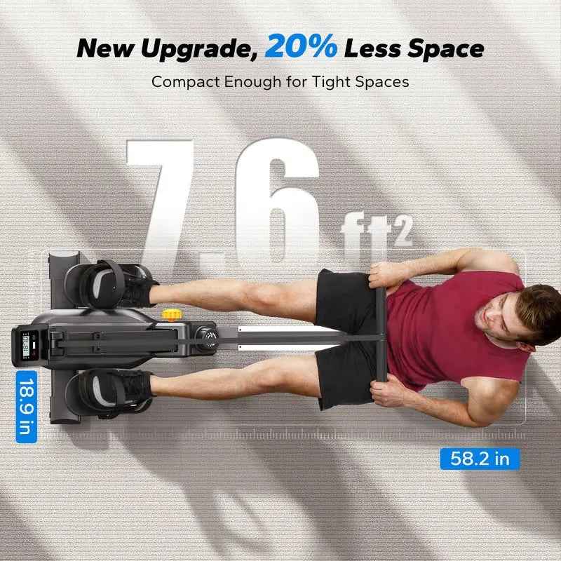 Merach R25 Affordable Magnetic Foldable Rowing Machine