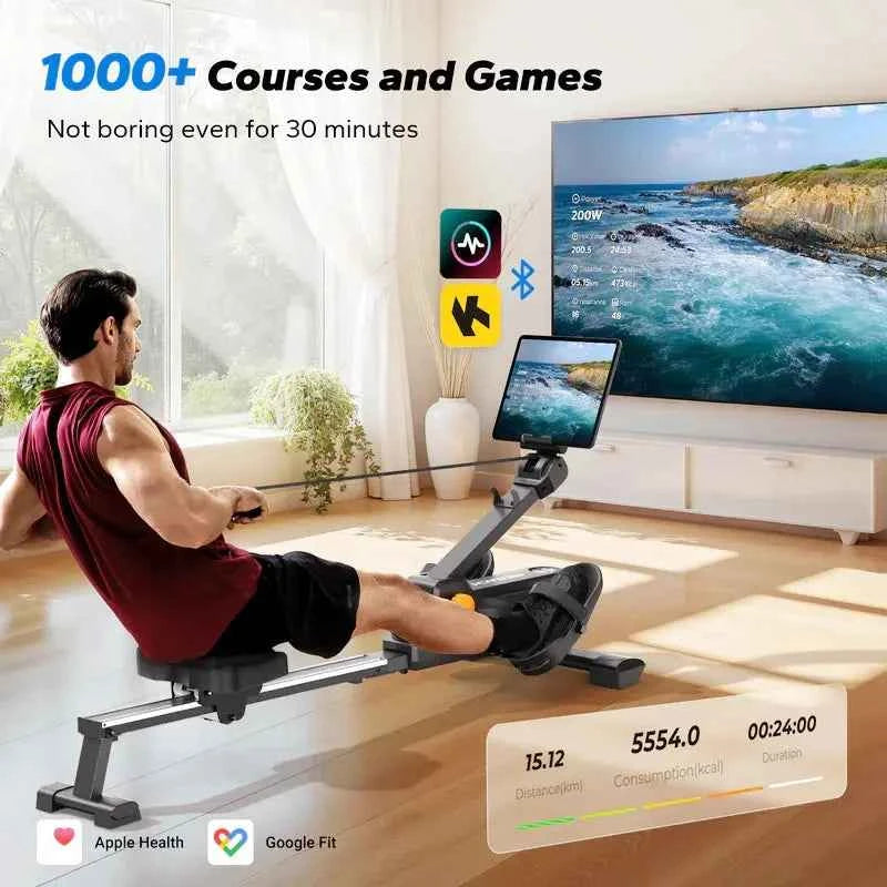 Merach R25 Affordable Magnetic Foldable Rowing Machine