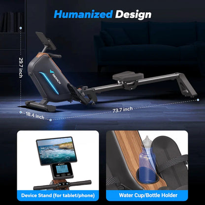 Merach R15 Pro Electromagnetic Resistance Rowing Machine
