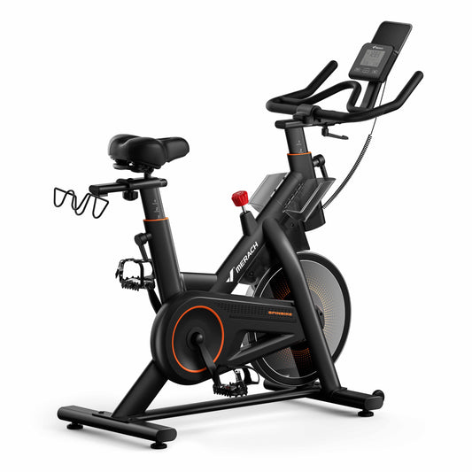 Merach S29B2 Self-Powered Exercise Bike with Auto Resistance Nice Stationary Bike