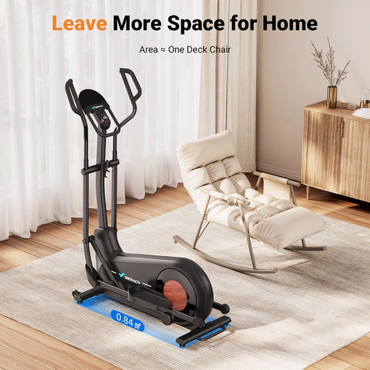 E27b1 Self-Powered Elliptical Machine with 470mm Stride