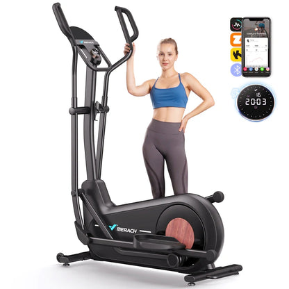 E27b1 Self-Powered Elliptical Machine with 470mm Stride