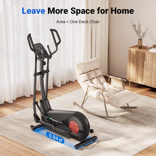E27b3 Manual Resistance Elliptical Machine with 470mm Stride