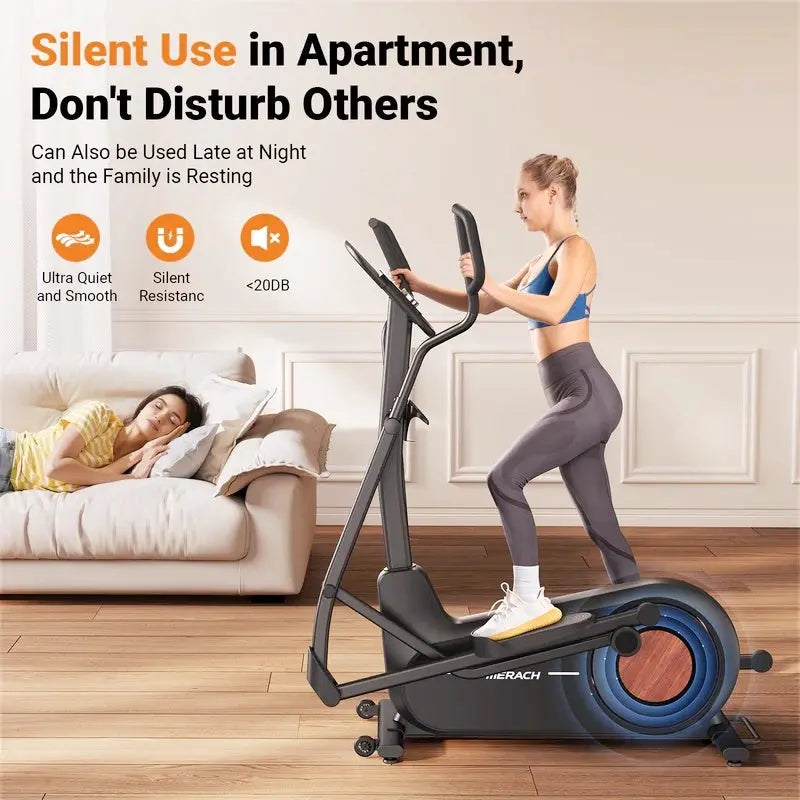 E27b1 Self-Powered Elliptical Machine with 470mm Stride - Merach US