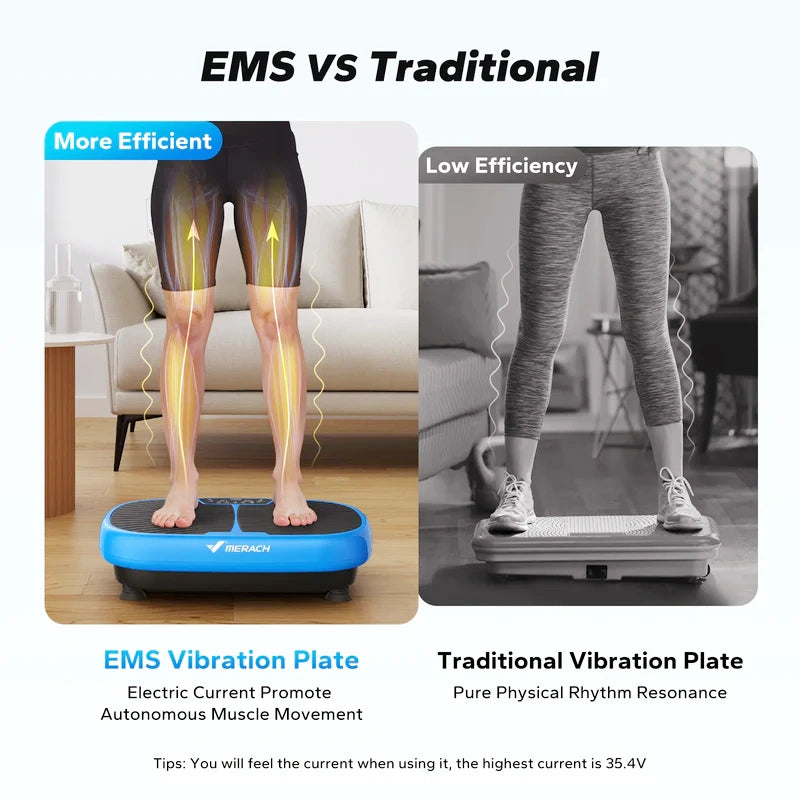 MR-M1L1 EMS Vibration Plate for Lymphatic Drainage & Weight Loss