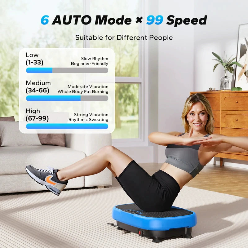 MR-M1L1 EMS Vibration Plate for Lymphatic Drainage & Weight Loss