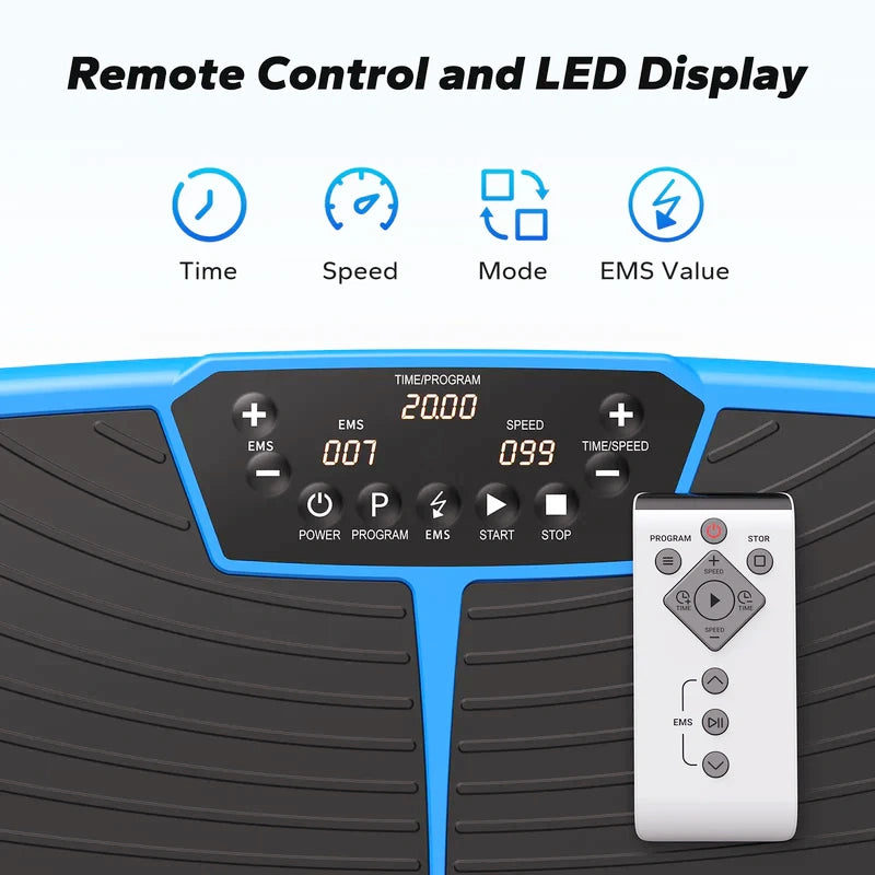 MR-M1L1 EMS Vibration Plate for Lymphatic Drainage & Weight Loss