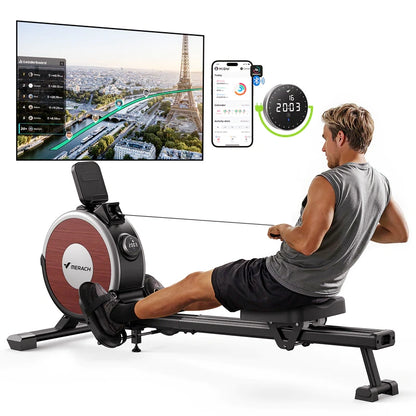 Merach Q1S Pro 1.0 Auto Electromagnetic Smart Fitness Rowing Machine