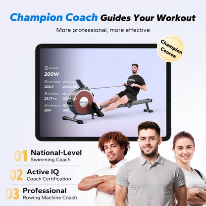 Merach Q1S Rower Manual-Resistance Rowing machine