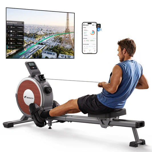 Merach Q1S Rower Manual-Resistance Rowing machine