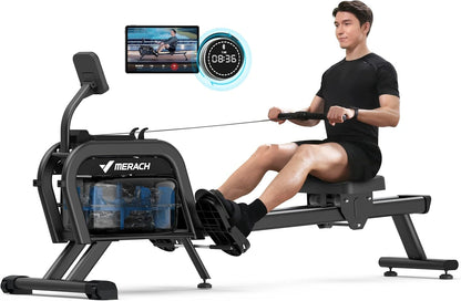 Water+Magnetic Rower R06 Home Workout Equipment - Merach US